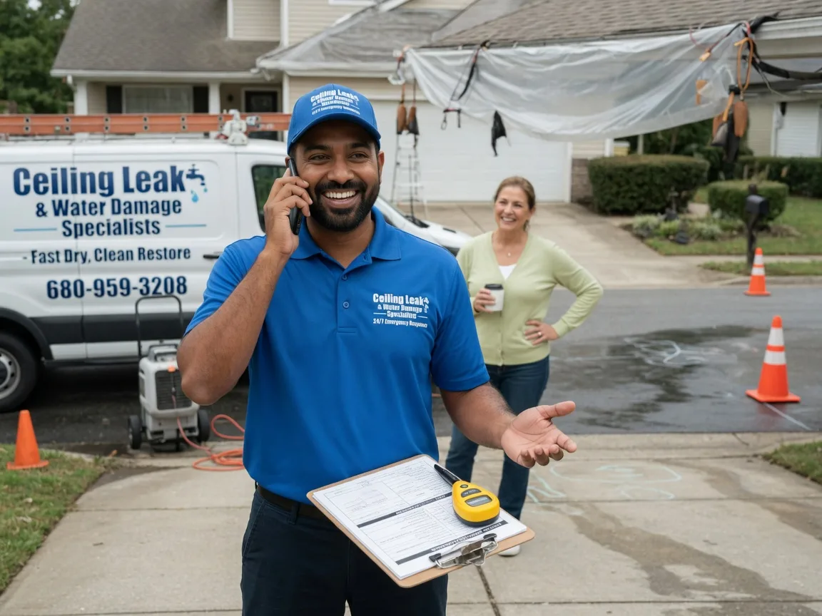 Ceiling Leak Cleanup Mountville, SC FAQs